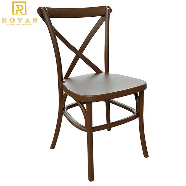Wholesale plastic cross back chairs for events
